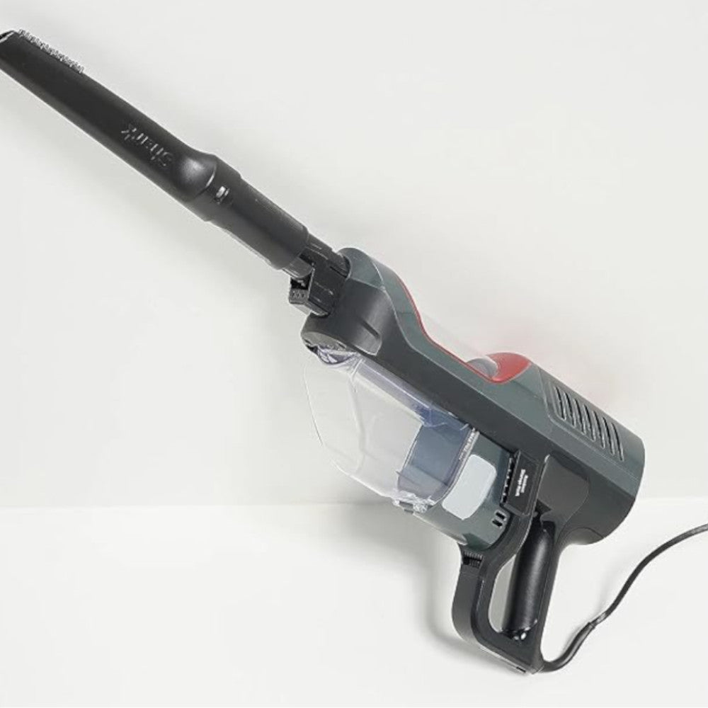 SHARK QS100Q Ultralight HyperVelocity Corded Stick Vacuum Cleaner - Factory Serviced with Home Essentials Warranty | Powerful Suction for Hardwood Floors, Carpets & Pet Hair | Ideal for Home Cleaning & Quick Pickups