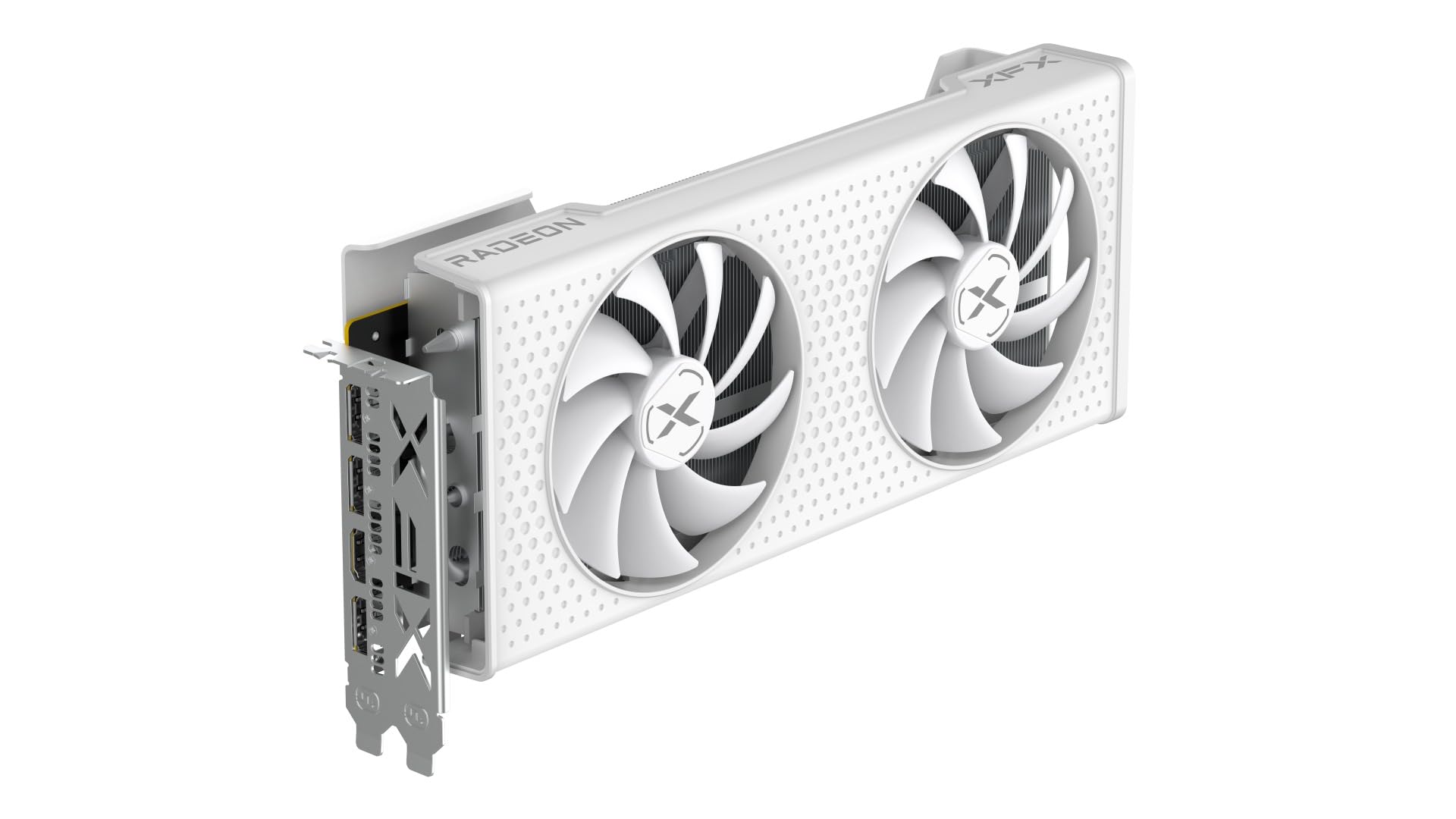 XFX Speedster SWFT Radeon RX 6750XT 12GB GDDR6 Gaming Graphics Card - 4K Ultra HD, Ray Tracing, AMD RDNA 2 Architecture - Perfect for PC Gaming, VR, and Content Creation (RX-675XTSWWP)