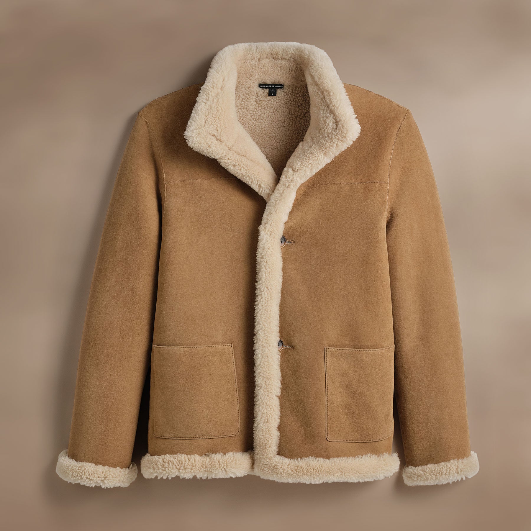 Luxury Shearling Car Coat for Women - Soft & Warm Winter Jacket in Caramel Brown | Perfect for Cold Weather, Travel & Outdoor Activities
