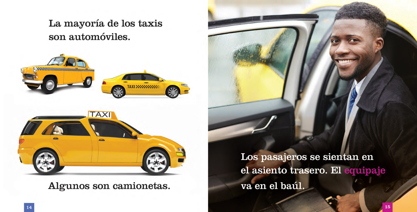 Los Taxis - 9781640261105 | Spanish Children's Book About Taxis | Perfect for Bilingual Education & Travel Learning