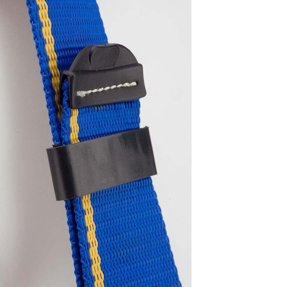 Werner Blue Armor Construction Harness with 3 D-Rings - XL Size for Fall Protection & Roofing Work | OSHA Compliant Safety Gear