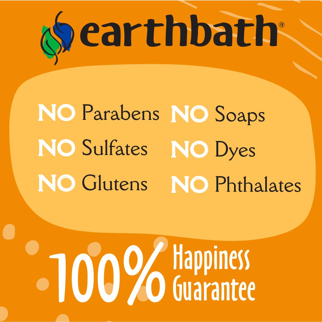 EarthBath Hypoallergenic Dog Grooming Wipes - 100 Count Fragrance-Free Pet Wipes for Dogs & Cats - Gentle Cleaning for Paws, Butt & Body - Soothes Itchy & Dry Skin - Perfect for Travel, Post-Walk Cleanup & Between Baths (1 Pack)