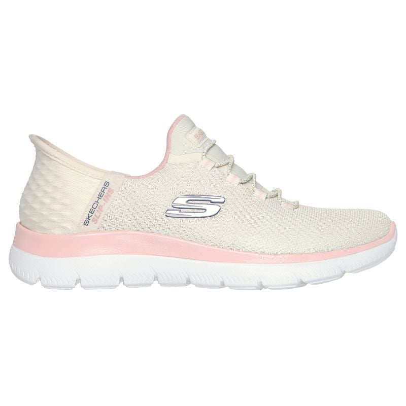 Women's Slip-On Sneakers with Diamond Accents - Comfortable Casual Shoes for Walking, Travel & Everyday Wear