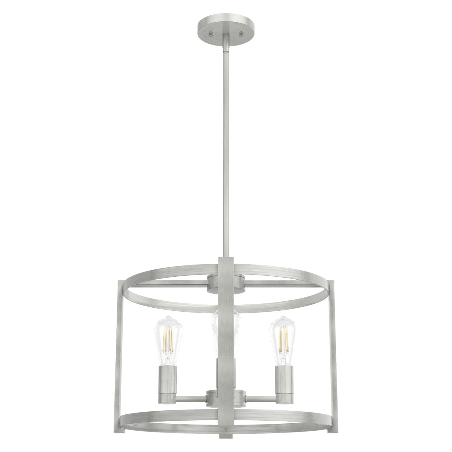 Astwood 4-Light Chandelier 18 Inch - Modern Crystal Ceiling Light Fixture for Dining Room, Bedroom & Living Room Decor