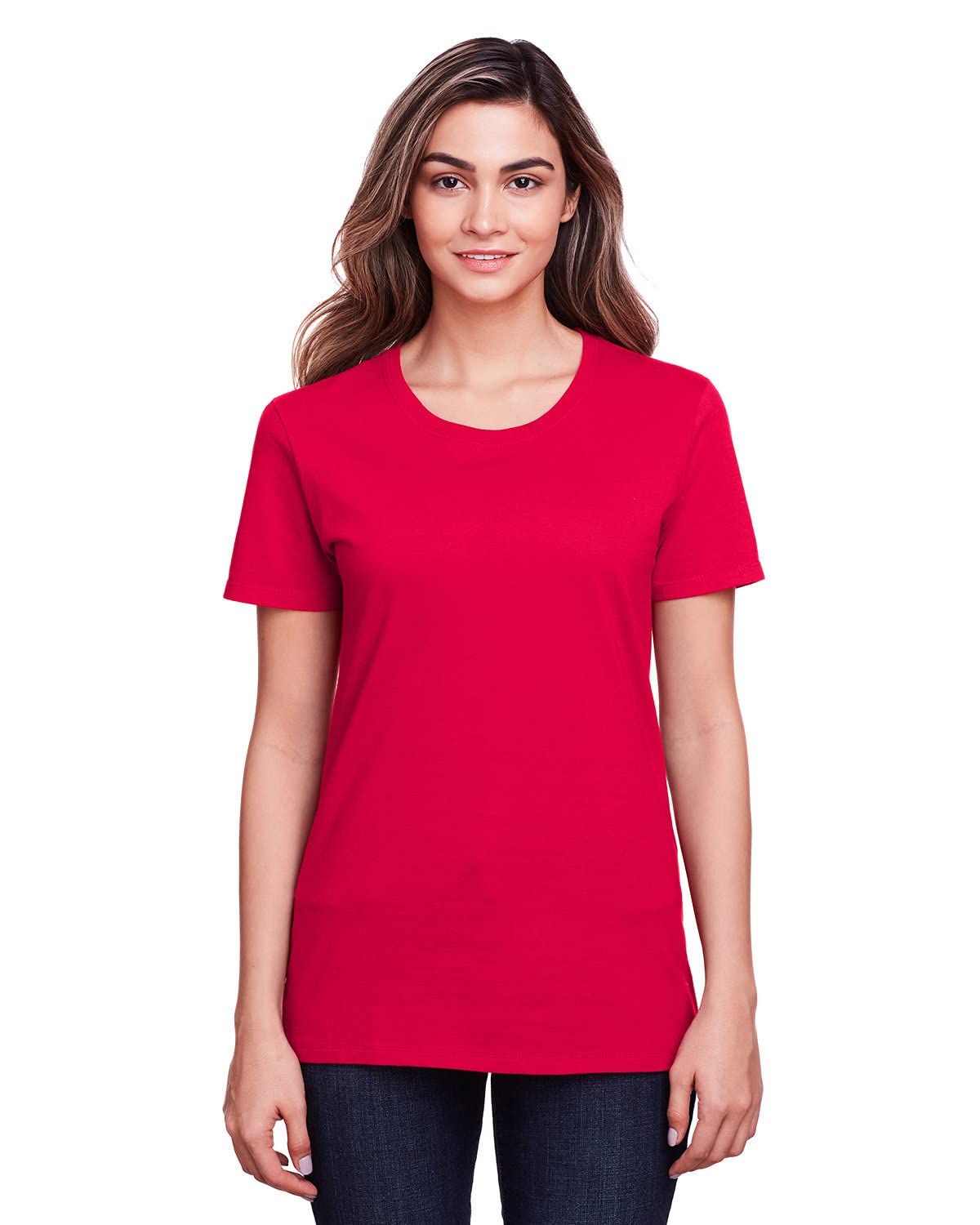 Fruit of the Loom Women's Classic Cotton T-Shirt - Soft Comfort Fit Short Sleeve Tee for Casual Wear, Workout & Everyday Outfits