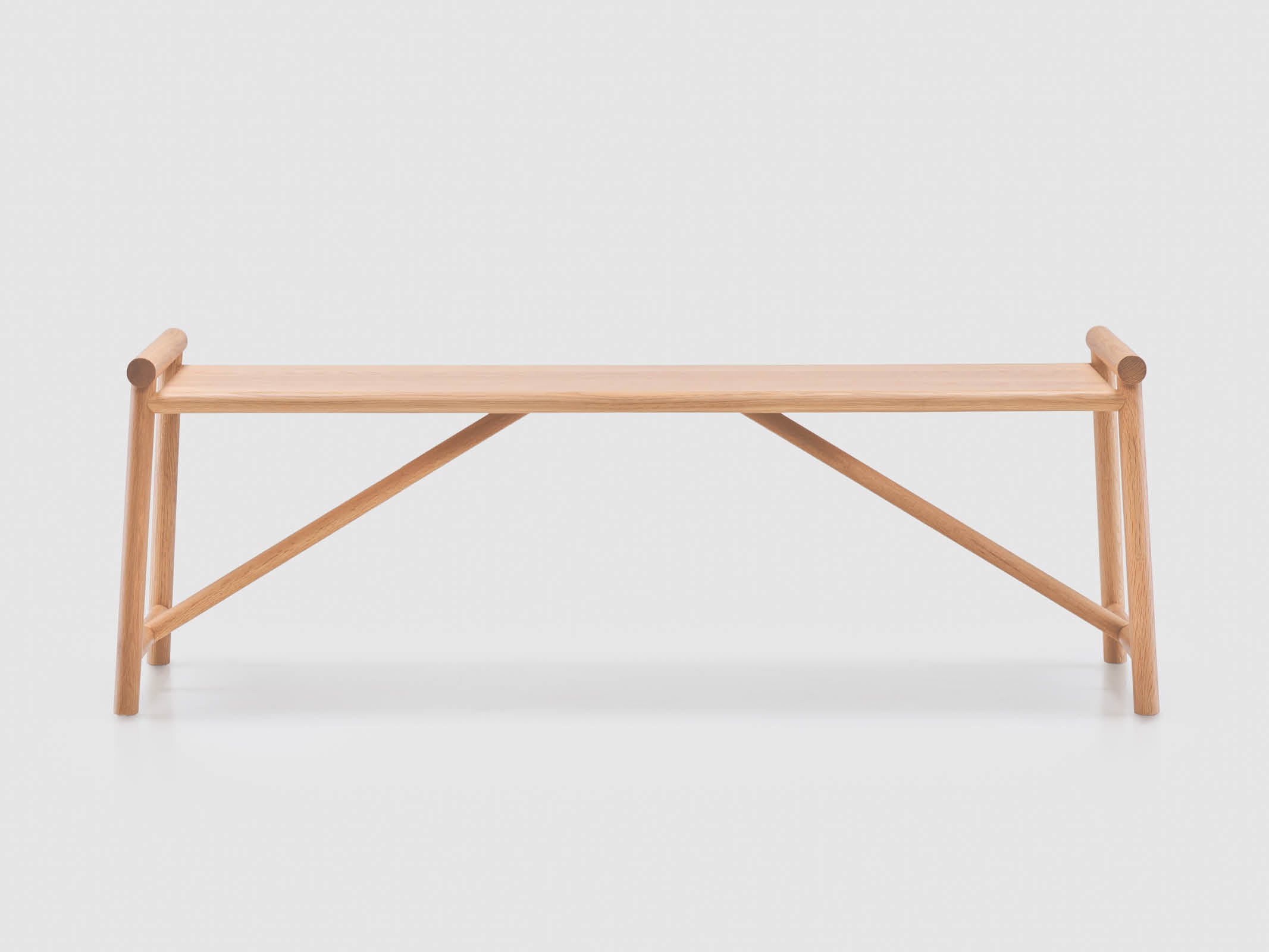 Osaka Bench - Modern Outdoor Wooden Bench for Patio, Garden & Backyard - Durable & Weather-Resistant for Relaxing & Entertaining