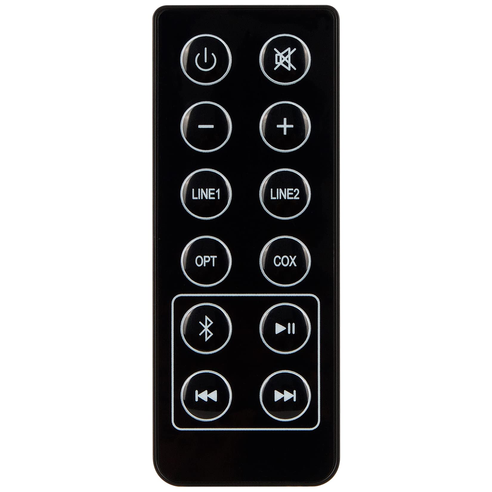 Edifier R1280DB Bookshelf Speaker Replacement Remote Control RC10E - Compatible with Edifier R1280DB Bluetooth Speakers for Home Audio & Entertainment Systems