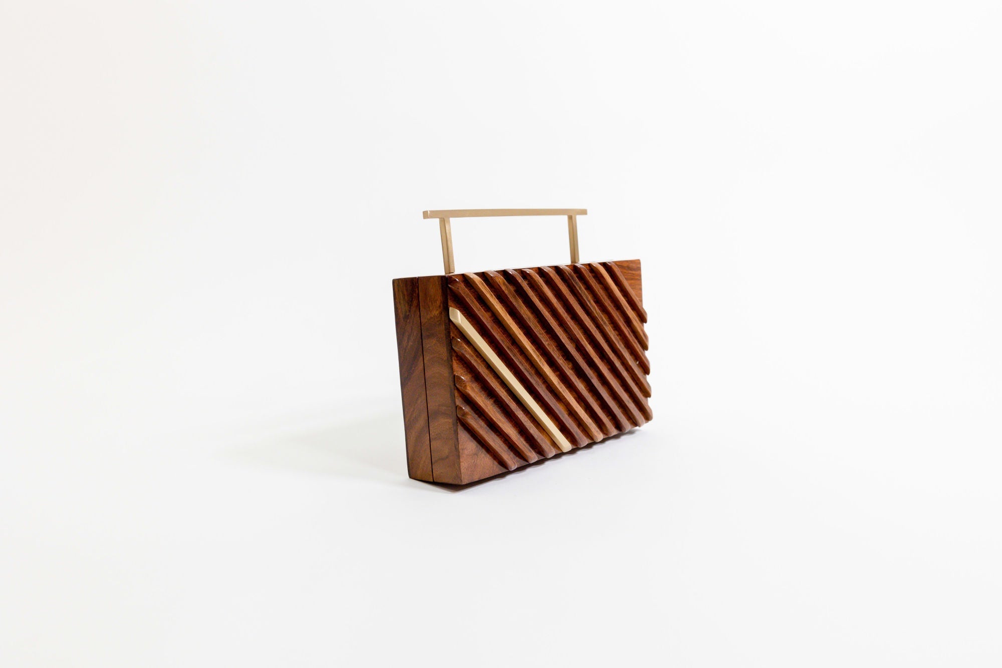 Gleaming Edge Clutch - Stylish Women's Evening Bag for Parties, Weddings & Special Occasions