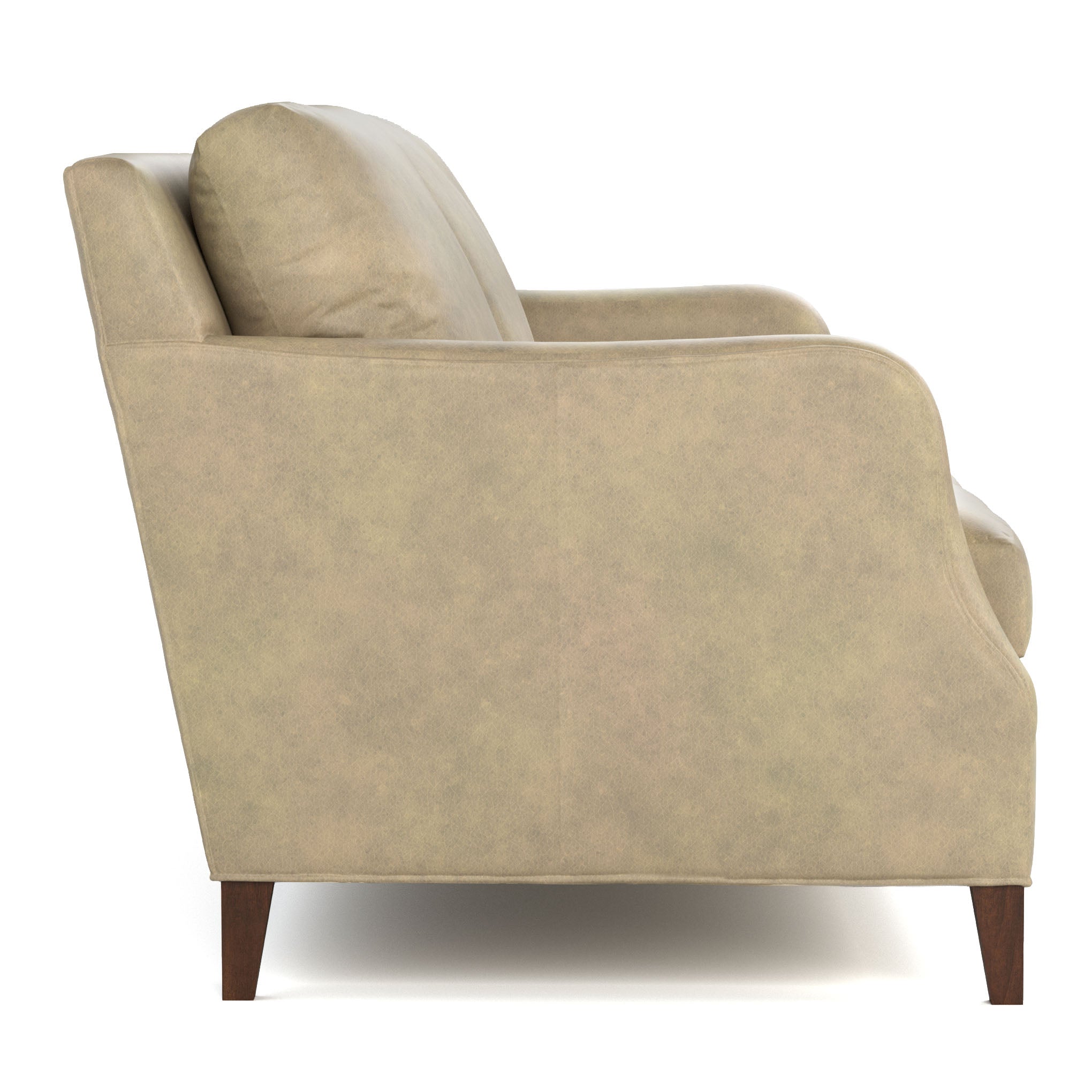 Harper Sofa - Modern 3-Seater Fabric Couch with Sturdy Wooden Legs for Living Room, Lounge & Office - Comfortable and Stylish Home Furniture