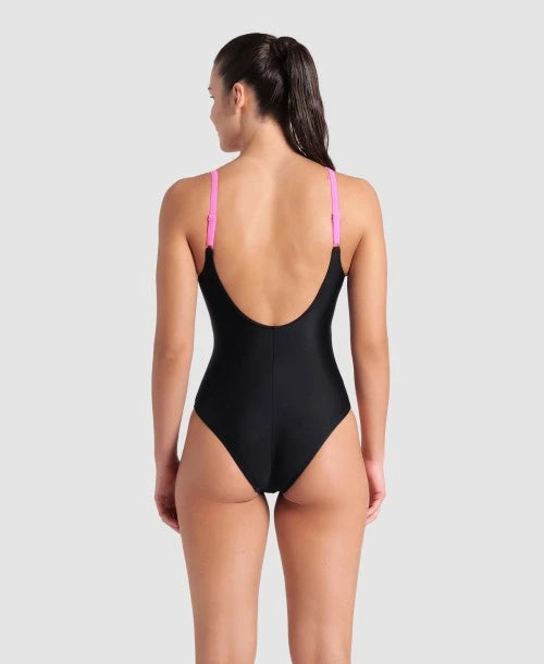 Arena Smile U Back Swimsuit for Women - High Performance One Piece Swimwear for Lap Swimming, Training & Water Aerobics