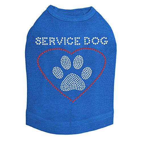 Service Dog Vest - Royal Blue M for Medium Dogs | Comfortable & Durable Support for Therapy, Emotional Support & Working Dogs