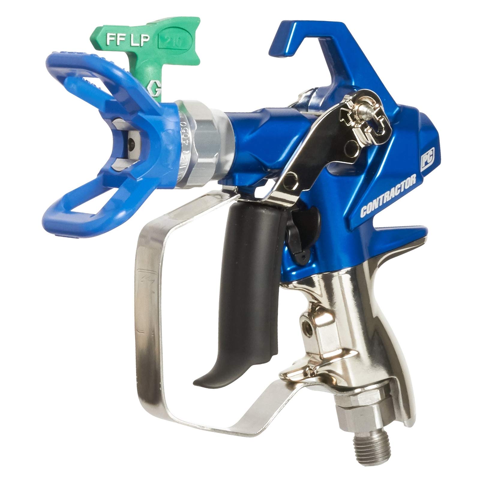 Professional Contractor PC Compact Airless Spray Gun with RAC X FFLP 210 SwitchTip - Perfect for Home Renovation, Furniture Painting, and DIY Projects