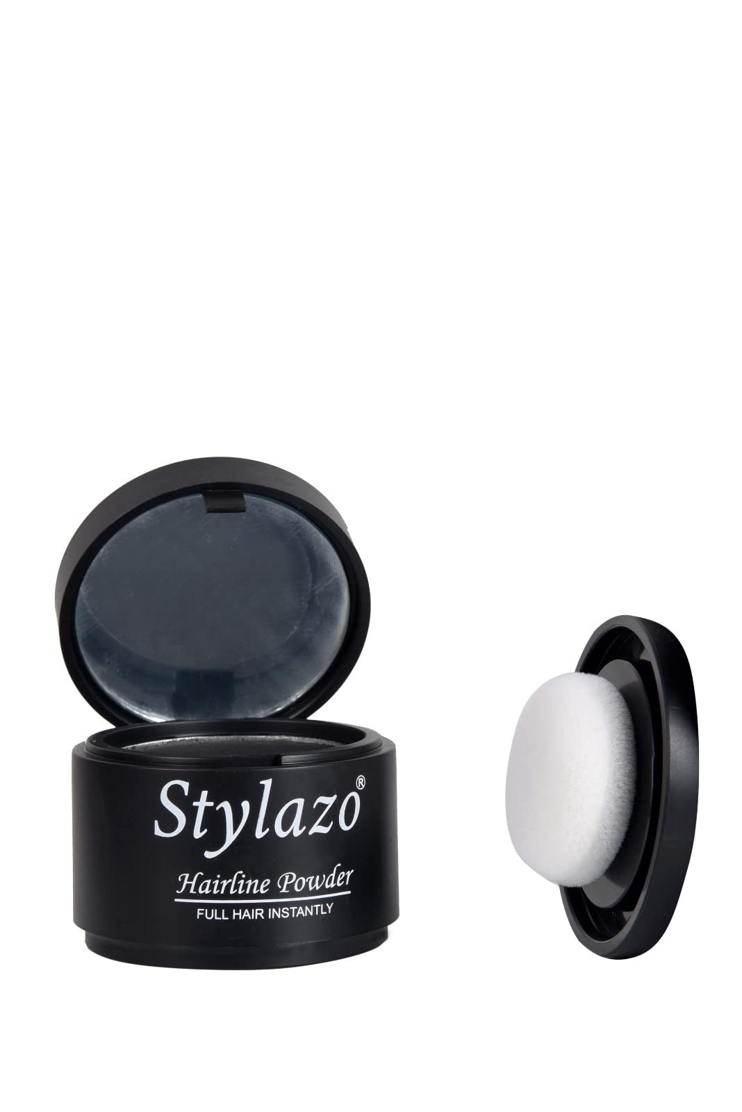 Stylazo Hairline Powder for Hair Loss Concealer & Gray Hair Coverage - Dark Brown 5g | Instant Root Touch-Up for Men & Women | Perfect for Daily Use, Special Occasions & Confidence Boosting