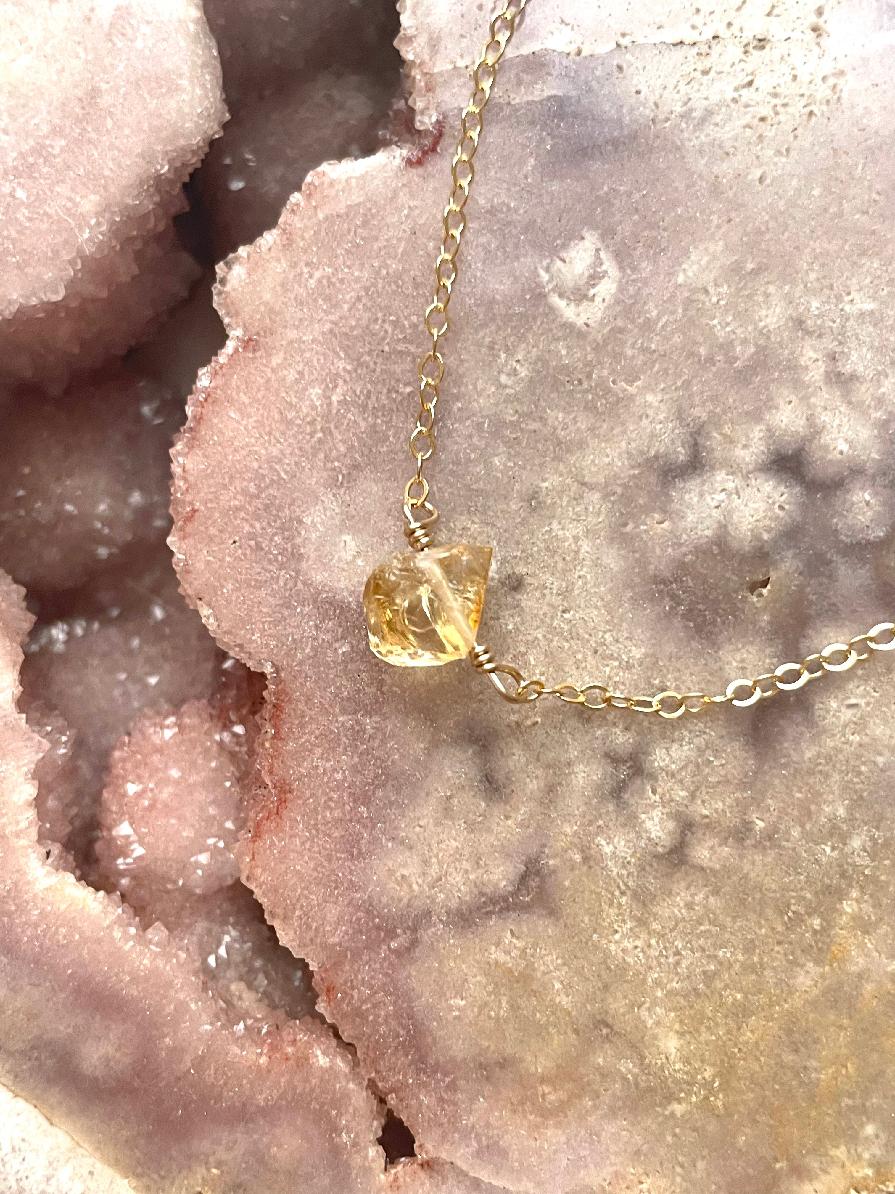 Natural Raw Citrine Gemstone Bracelet for Women - Healing Crystal Jewelry for Energy, Wealth & Positivity | Perfect for Meditation, Yoga & Spiritual Gifts