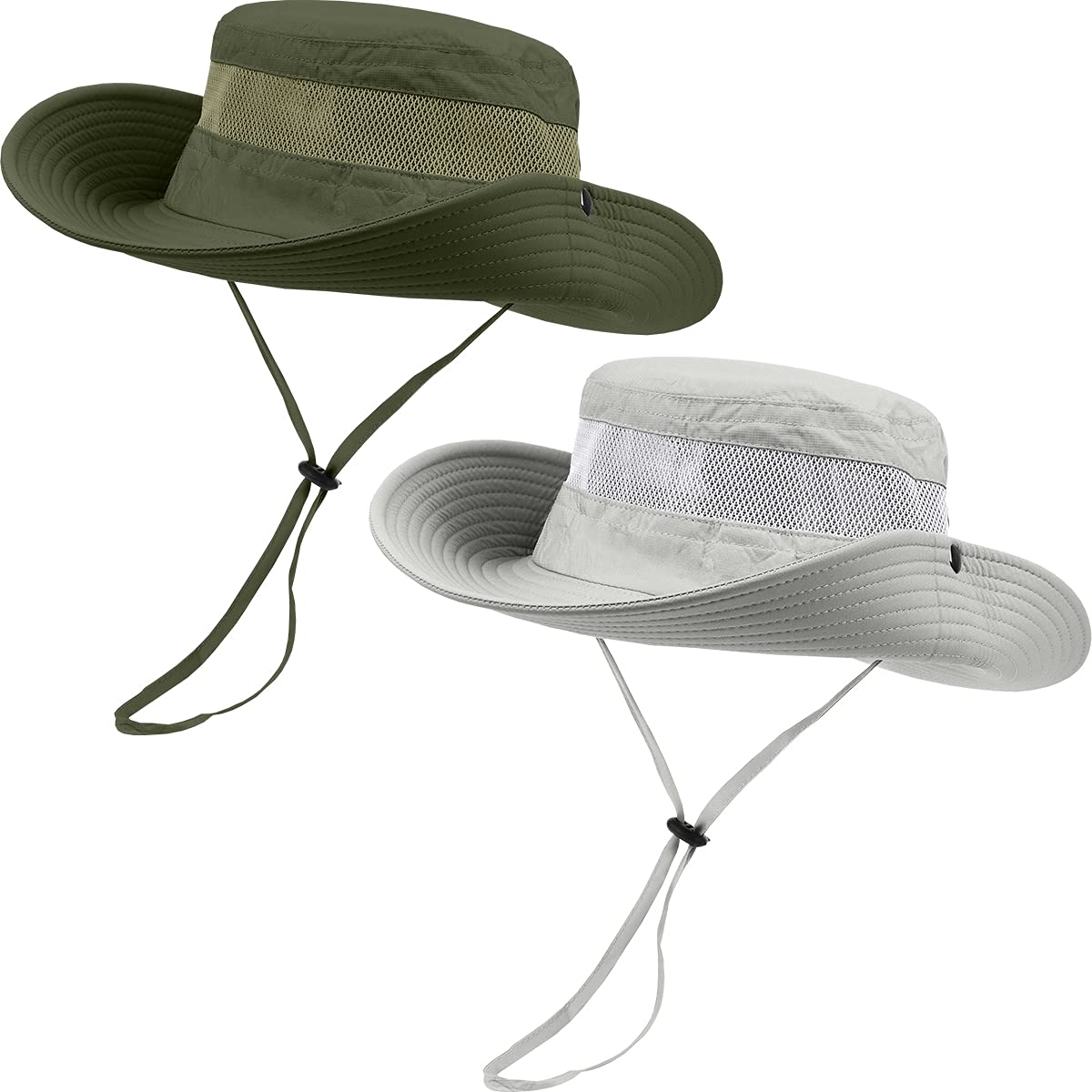 UPF 50+ Boonie Sun Hat for Men & Women - Fishing, Hiking, Safari
