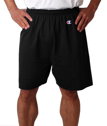 Champion Men's Gym Workout Shorts - Black 2XL - Breathable & Comfortable Athletic Shorts for Running, Training & Casual Wear