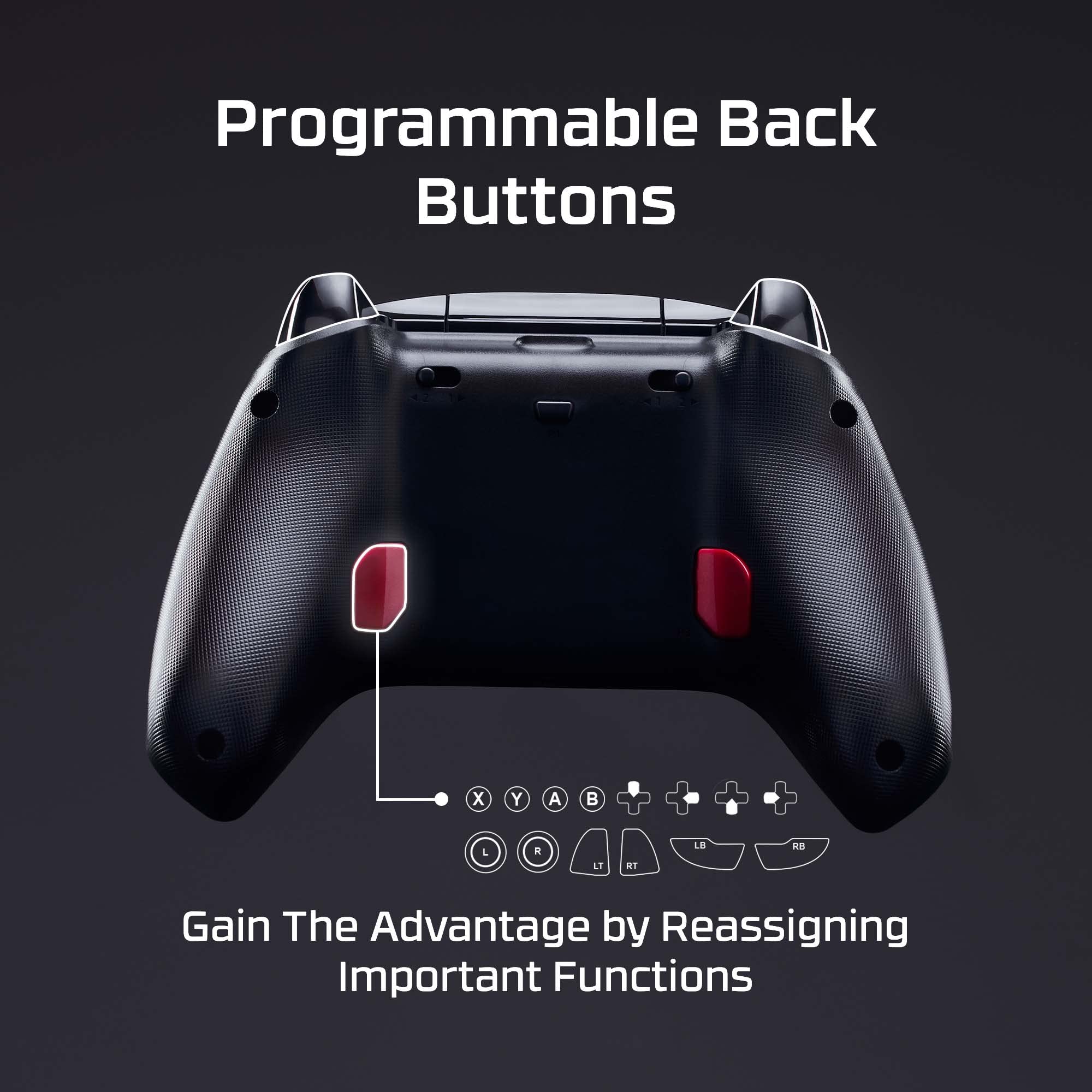 HyperX Clutch Gladiate Wired Gaming Controller - Officially Licensed for Xbox One, Xbox Series X|S & PC | Dual Trigger Locks, Programmable Buttons, Dual Rumble Motors | Perfect for FPS, Racing & Action Games
