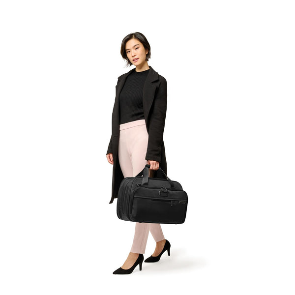 Briggs & Riley BASELINE Expandable Carry-On Luggage - Lightweight Durable Suitcase for Air Travel, Business Trips & Weekend Getaways