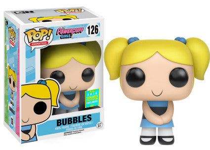 Powerpuff Girls Bubbles 2016 Summer Convention Exclusive First to Market Collectible Figure - Perfect for Anime Fans, Comic Con Events & Pop Culture Displays