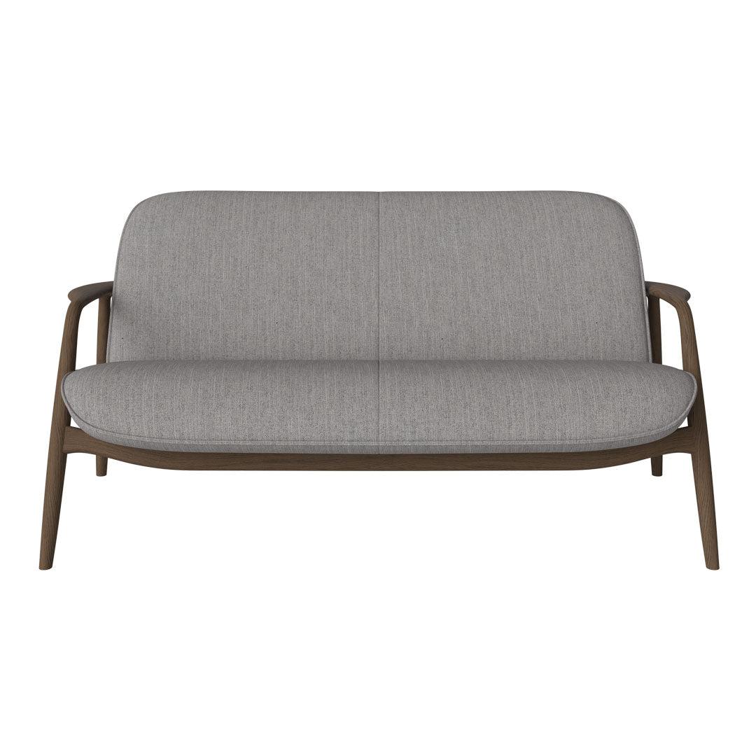 Bowie 2-Seater Sofa - Modern Fabric Living Room Couch for Small Spaces | Perfect for Apartments, Dorms & Cozy Home Decor