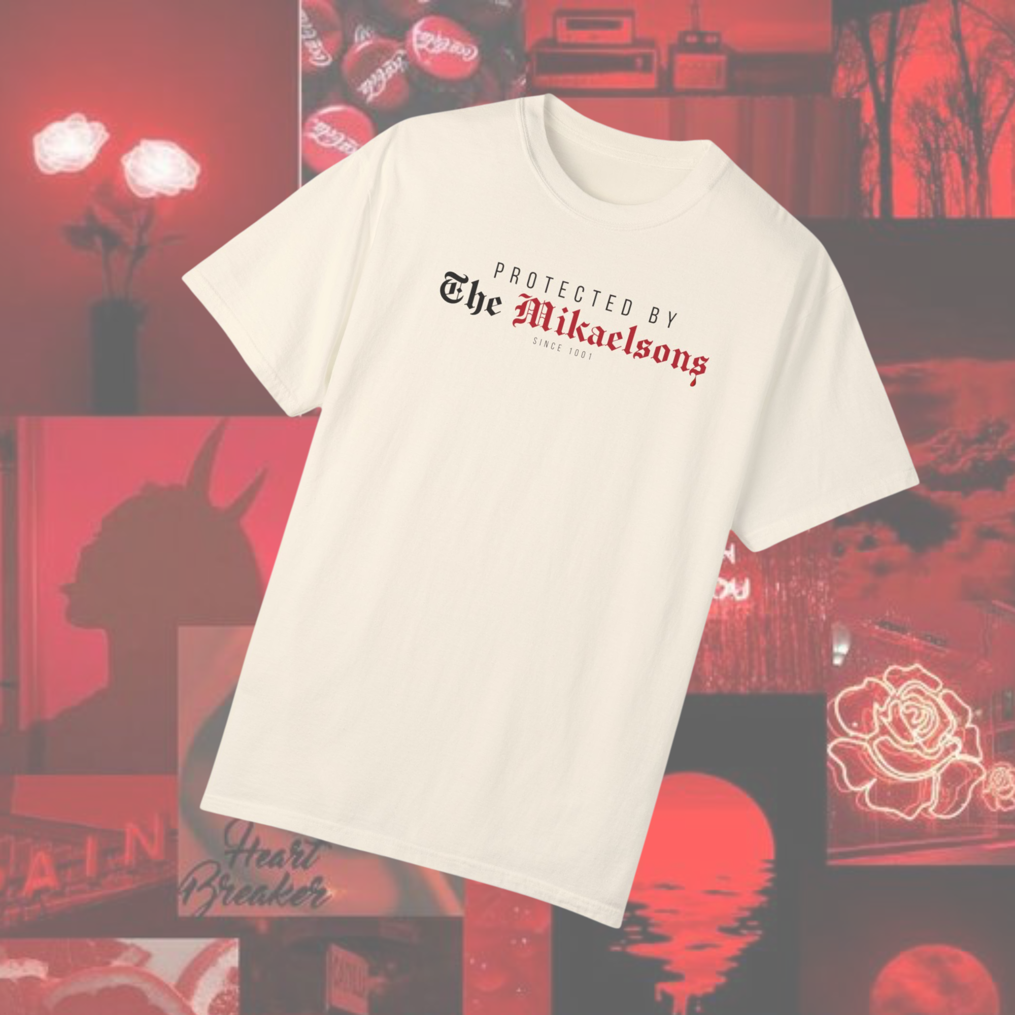 Protected by The Mikaelsons T-Shirt | Vampire Diaries Inspired Clothing | TVD Fan Merch | Perfect for Cosplay, Conventions & Show Themed Parties