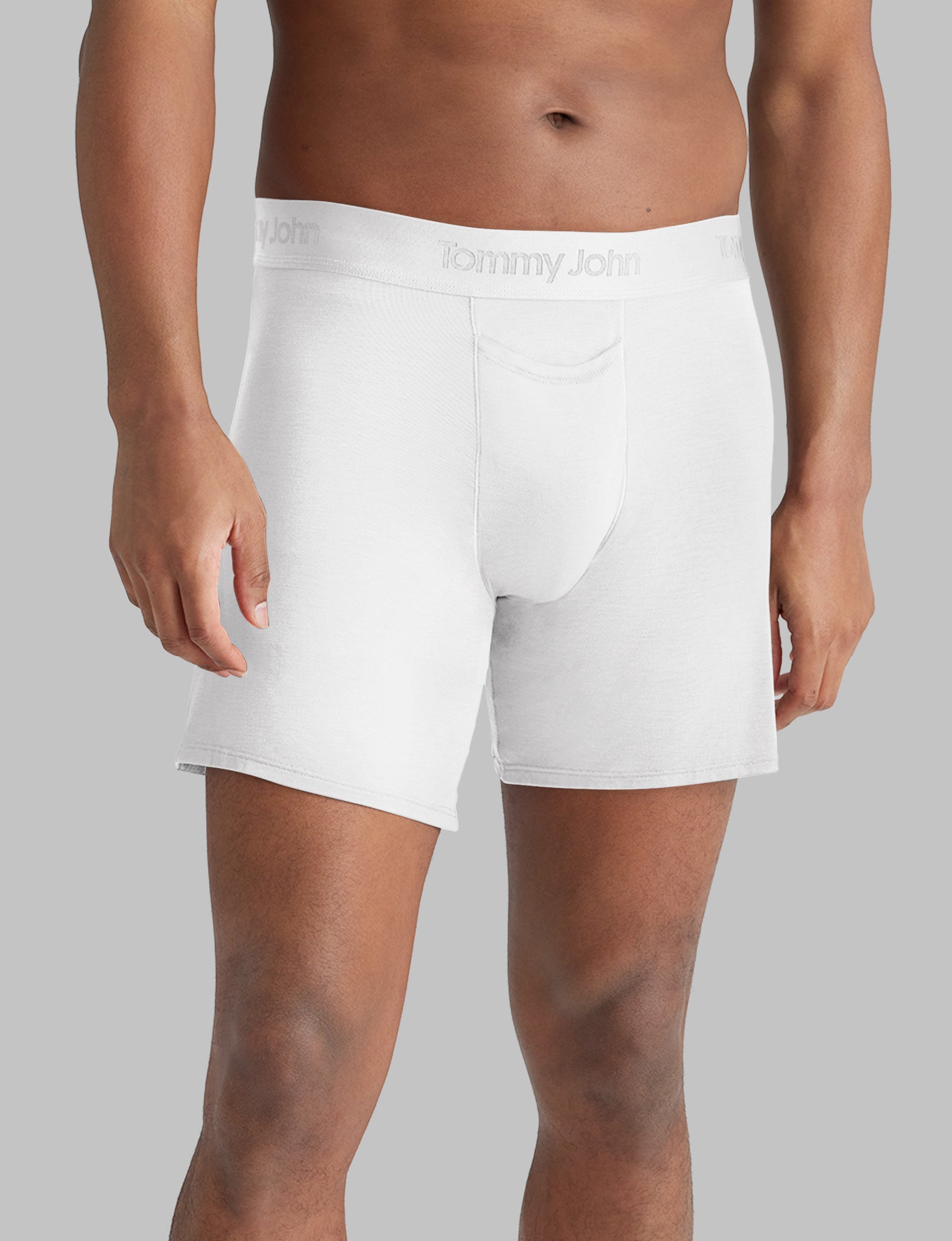 Second Skin Relaxed Fit Boxer Briefs - 6 Pack Ultra Soft Men's Underwear for All-Day Comfort | Perfect for Workout, Lounge & Travel