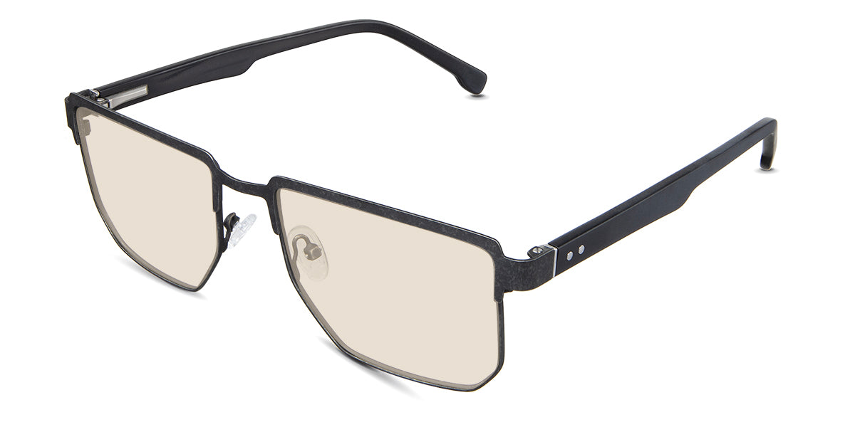 Jefferson Men's Prescription Tinted Glasses - UV Protection & Anti-Glare for Outdoor Activities, Driving & Daily Wear