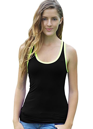 Black & Lime Green