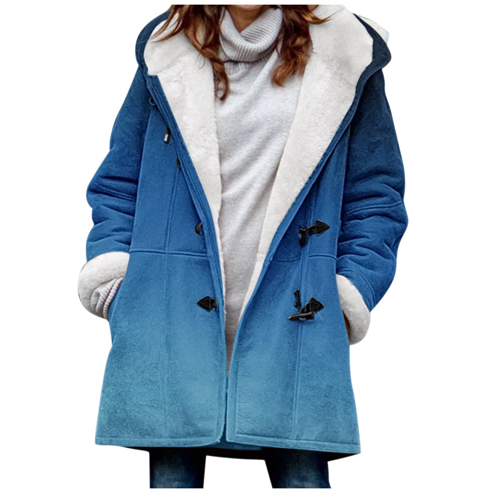 Women's Winter Fleece Sweatshirt - Casual Zip Up Bomber Jacket Coat | Lightweight Windbreaker Outerwear for Everyday Wear, Travel & Outdoor Activities