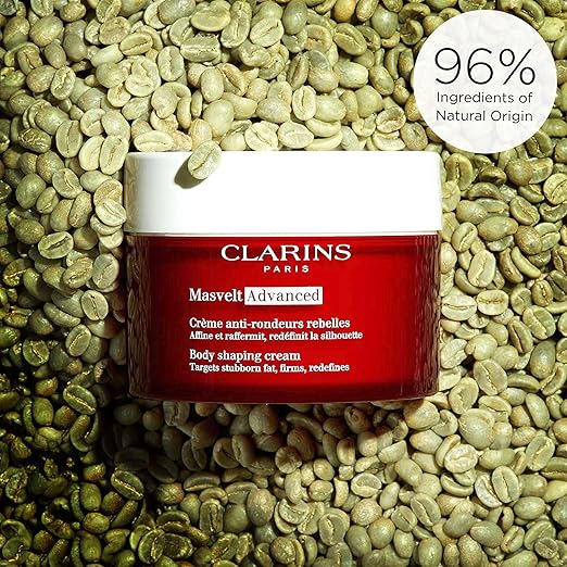 Clarins Body Shaping Cream 200ml - Firming & Toning Cream for Cellulite Reduction - Perfect for Post-Pregnancy & Weight Loss Body Care