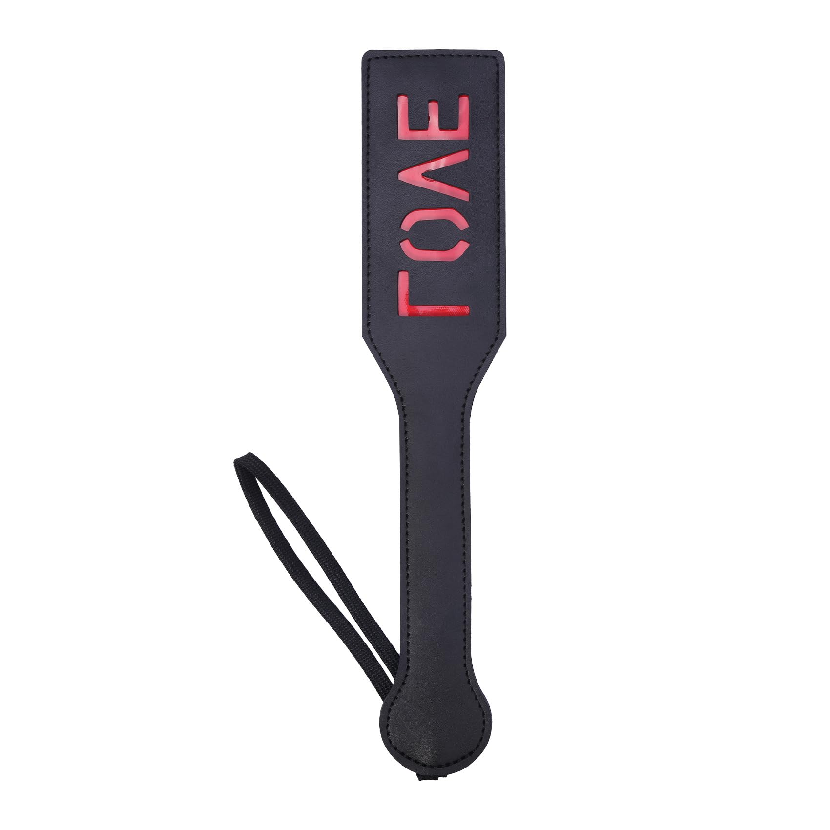 Premium Faux Leather Spanking Paddle - BDSM Bondage Toy for Couples, Adults & Sensual Play - Perfect for Bedroom Fun, Roleplay & BDSM Scenes