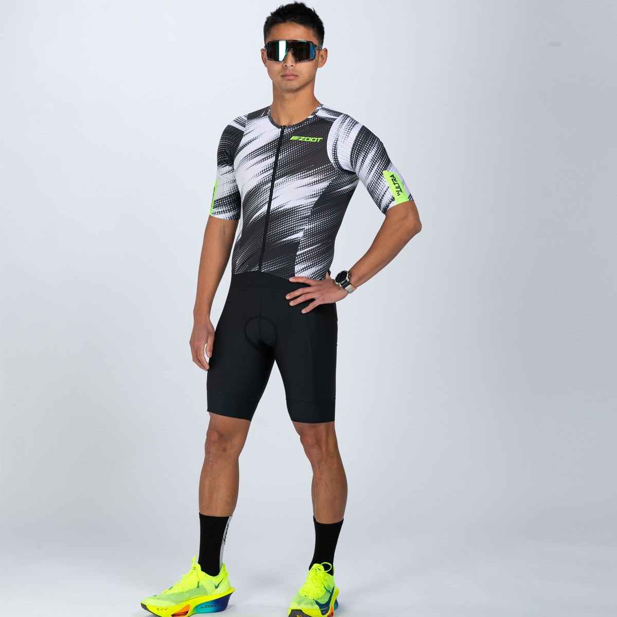 Men's Ultra Tri P1 Racesuit - High Performance Triathlon Suit for Competitive Swimming, Cycling & Running | DriftSPEED | Ideal for Triathlons, Ironman Races & Endurance Training