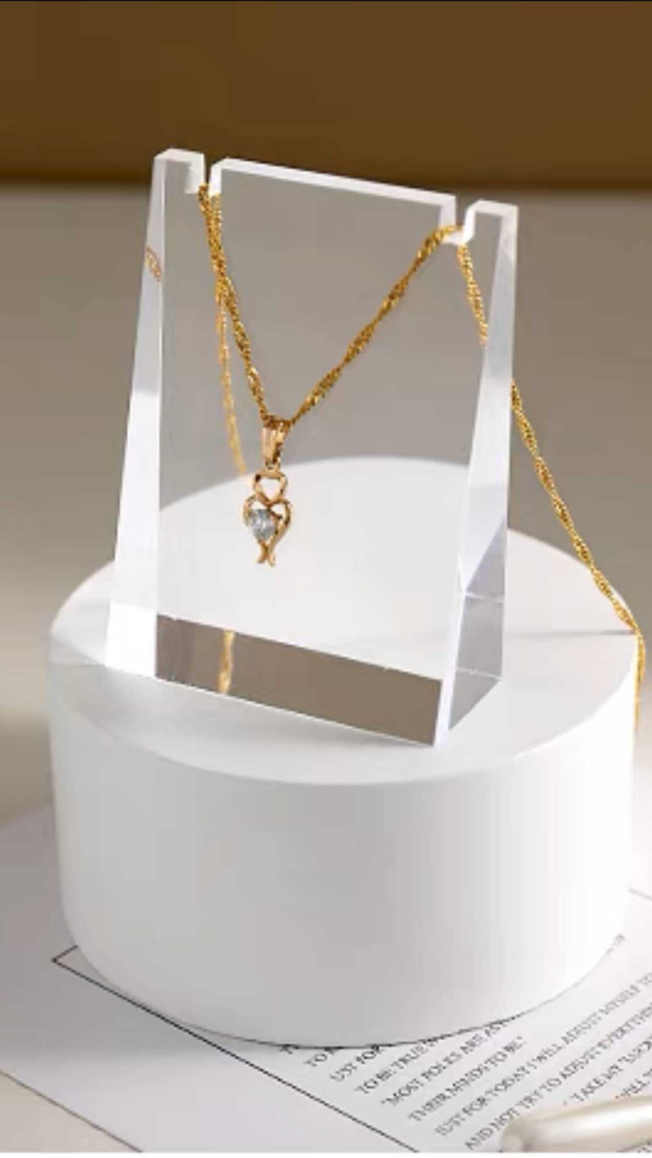 Clear Acrylic Display Stands for Jewelry, Cosmetics & Collectibles - Perfect for Retail Stores, Trade Shows & Home Decor