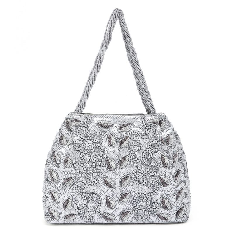 Authentic Indian Potli Bags for Women | Ethnic Embroidered Clutch Purse with Drawstring | Perfect for Weddings, Parties & Evening Events (Bridal Gift Idea)