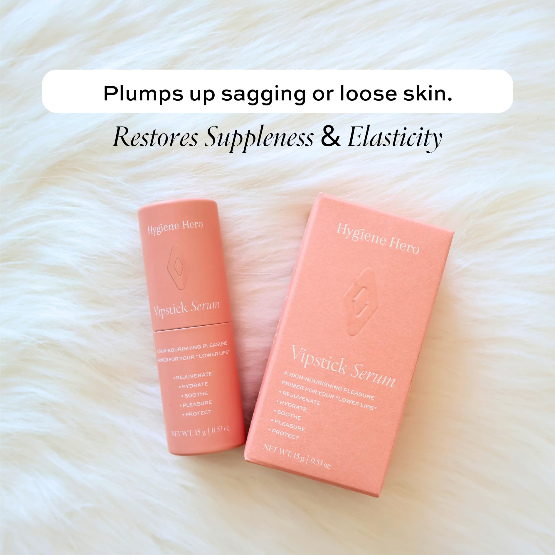 Vipstick Serum for Women – Sexual Enhancer & Intimate Care Serum | Vulva Hydration & Soothing Serum | Daily Use for Labia Protection & Comfort | Perfect for Sensitive Skin & Post-Waxing Care