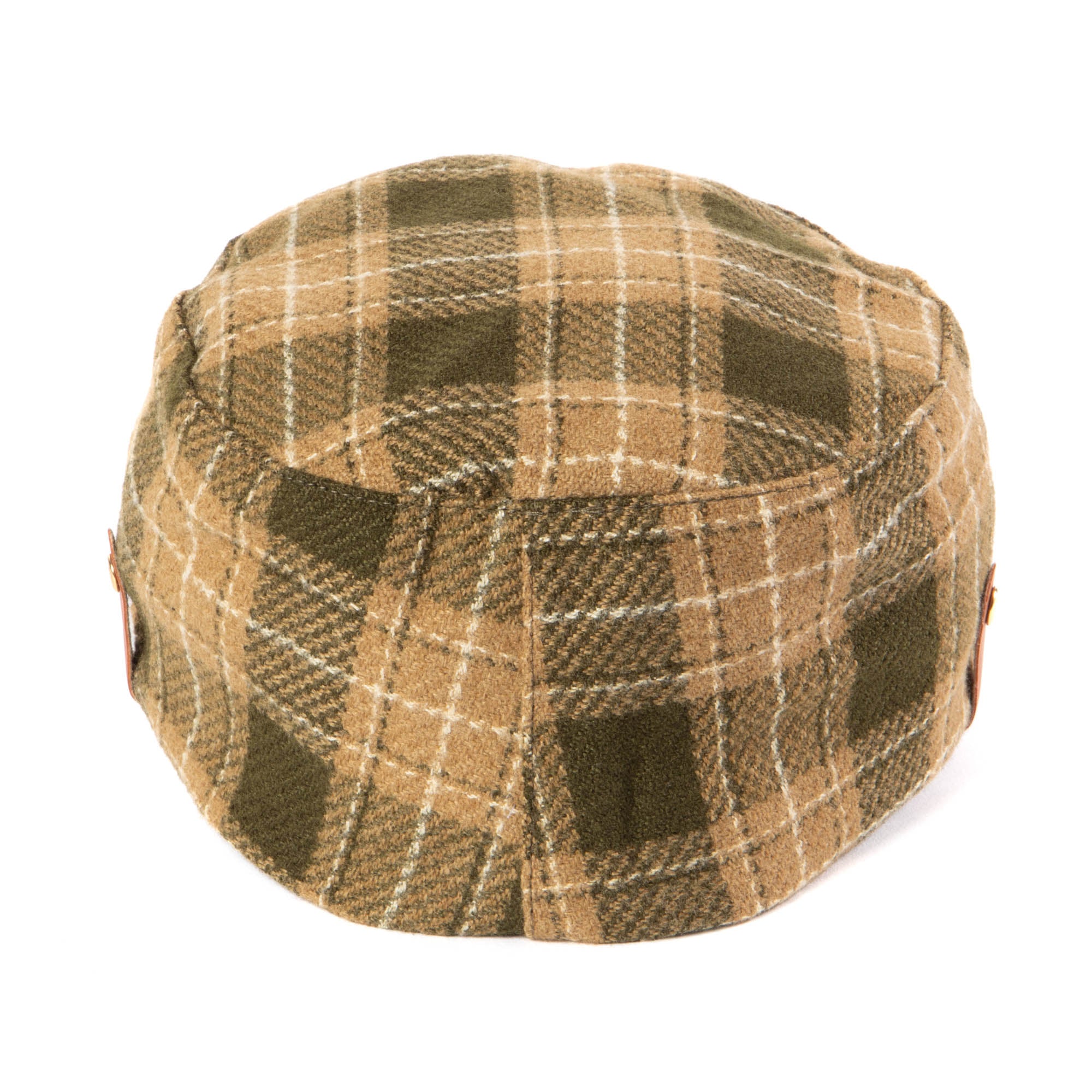 Cash Cut & Sew Plaid Fisherman's Cap - Stylish & Durable Outdoor Hat for Fishing, Hiking & Casual Wear