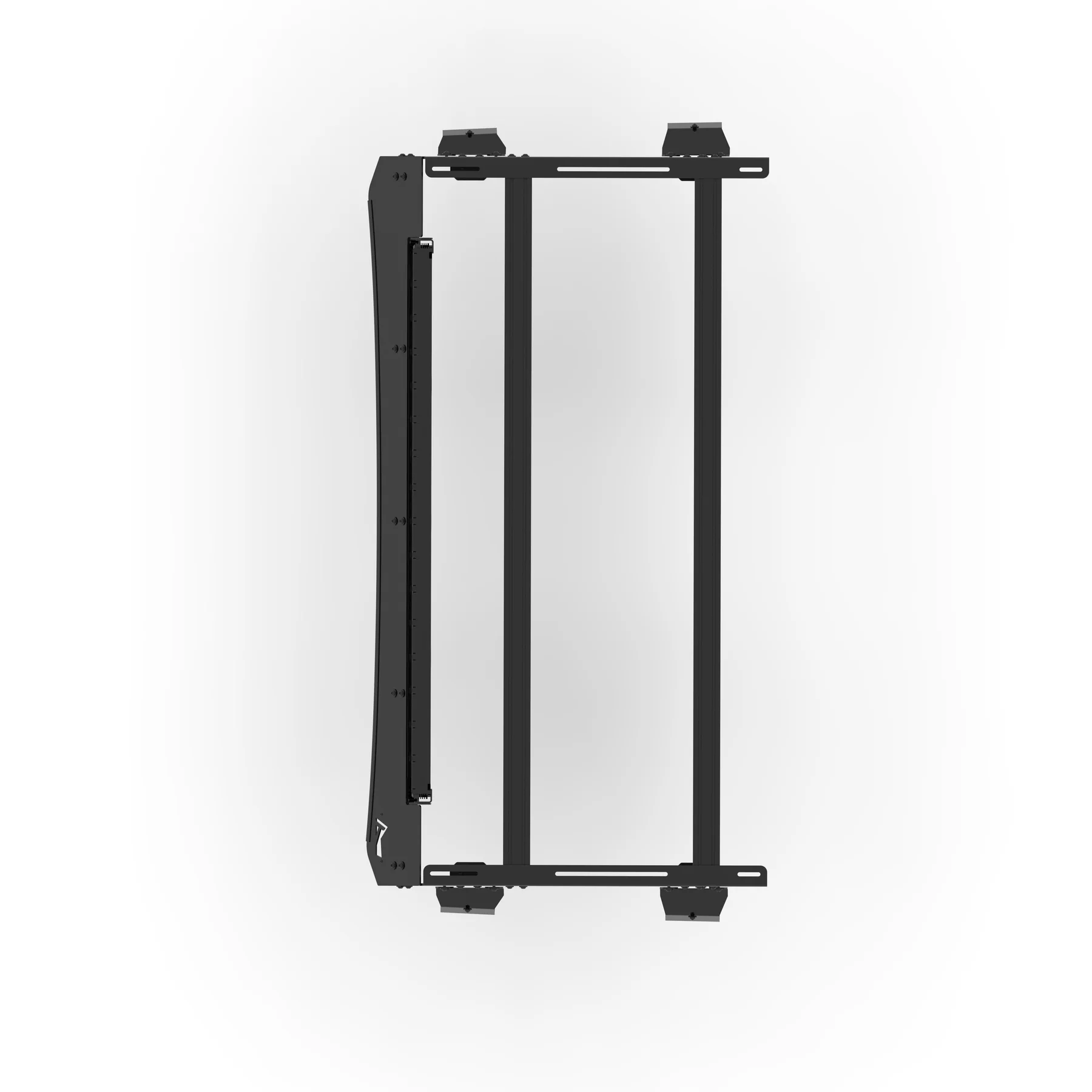 Jeep Gladiator Modular Roof Rack - Heavy Duty Aluminum Cargo Carrier for Off-Road Adventures & Camping Gear Storage
