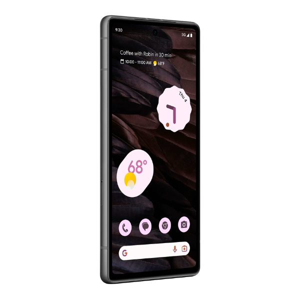 Google Pixel 7a 5G Unlocked Smartphone - 128GB Storage, Charcoal Black | Fast Charging, Great Camera for Photography & Streaming