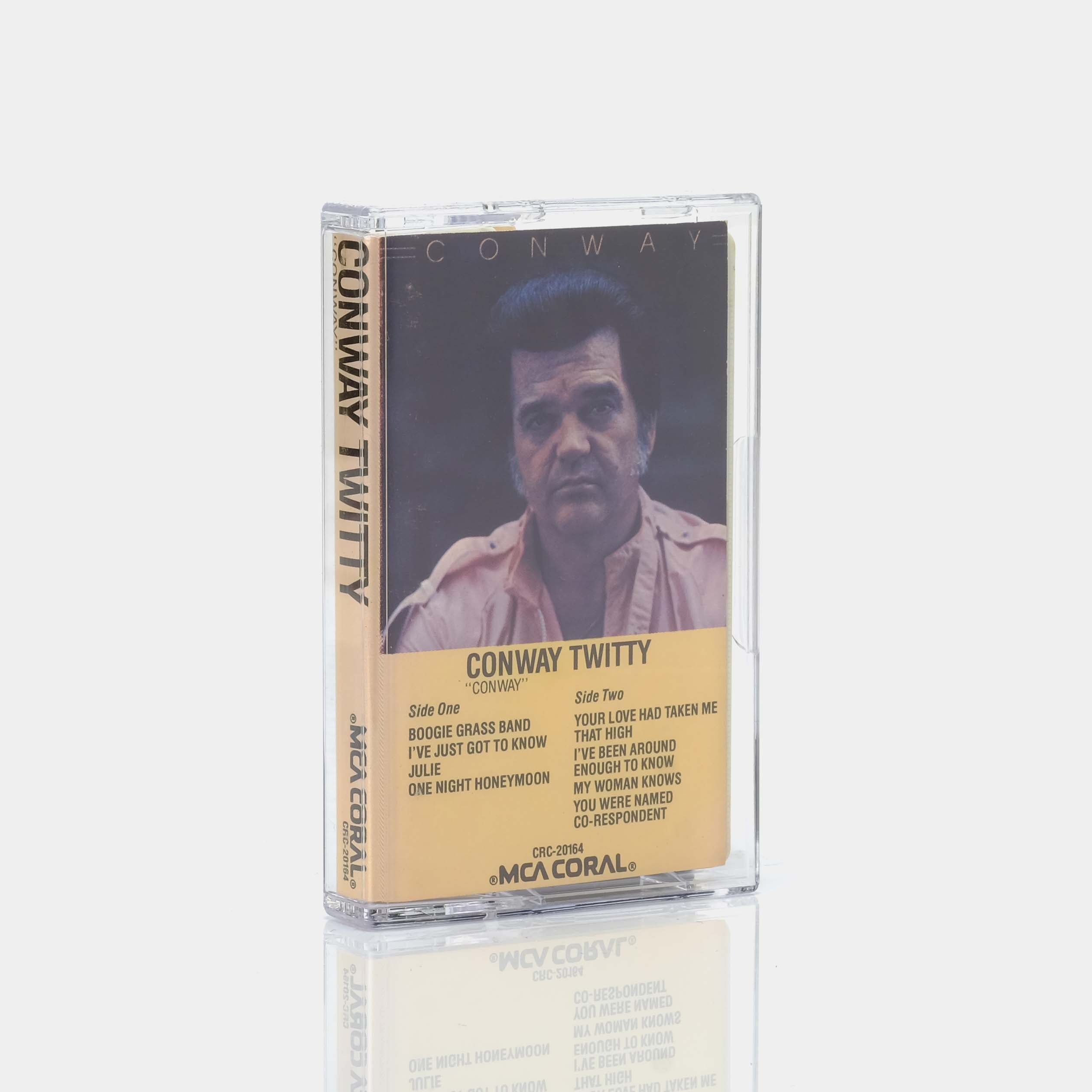 Conway Twitty Conway Cassette Tape - Vintage Country Music Collectible for Car, Home & Retro Music Lovers