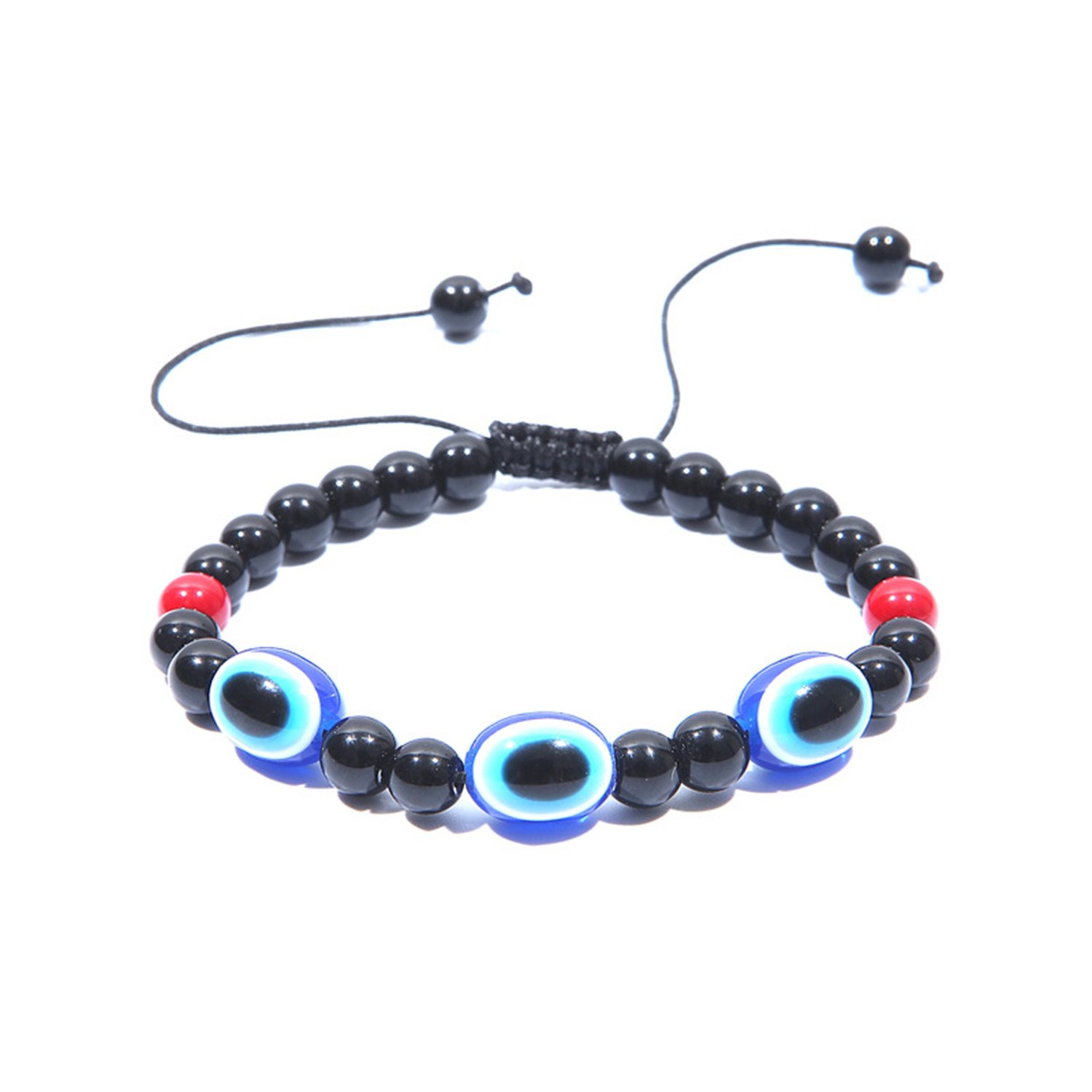 Handmade Evil Eye Bracelet - Retro Blue Turkish Jewelry for Protection & Good Luck - Perfect for Boho Fashion, Gifts & Spiritual Healing