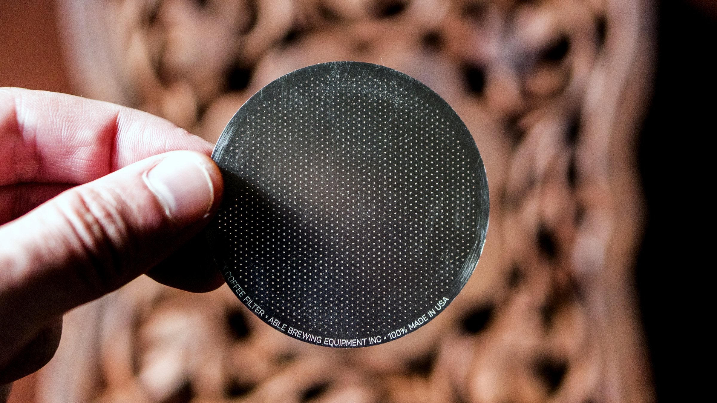 Aeropress Coffee Filter - Stainless Steel Reusable Disk for Espresso & Cold Brew - Perfect for Travel, Camping & Home Brewing