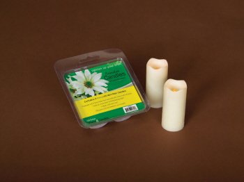 12 Pack Flameless LED Mini Pillar Candles - 3 Inch Battery Operated Dimmable Fake Candles for Home Decor, Wedding Centerpieces, Halloween & Christmas Decorations