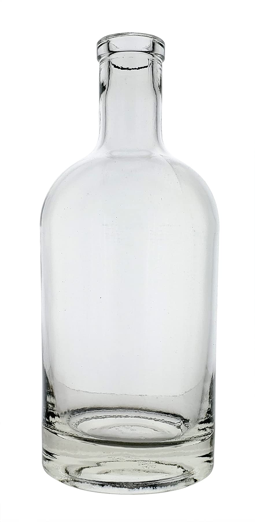 Premium Nordic Flint Bar Top Spirit Bottles - 750ml Glass Liquor Bottle for Whiskey, Vodka & Cocktails - Perfect for Home Bars, Restaurants & Gifting