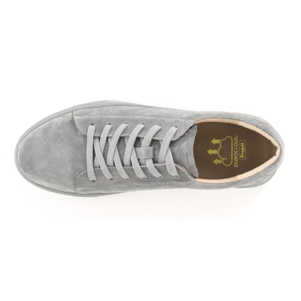 Propét Men's Kenji Suede Sneakers - Comfortable Walking Shoes for Men with Arch Support | Perfect for Casual Wear, Work & Travel