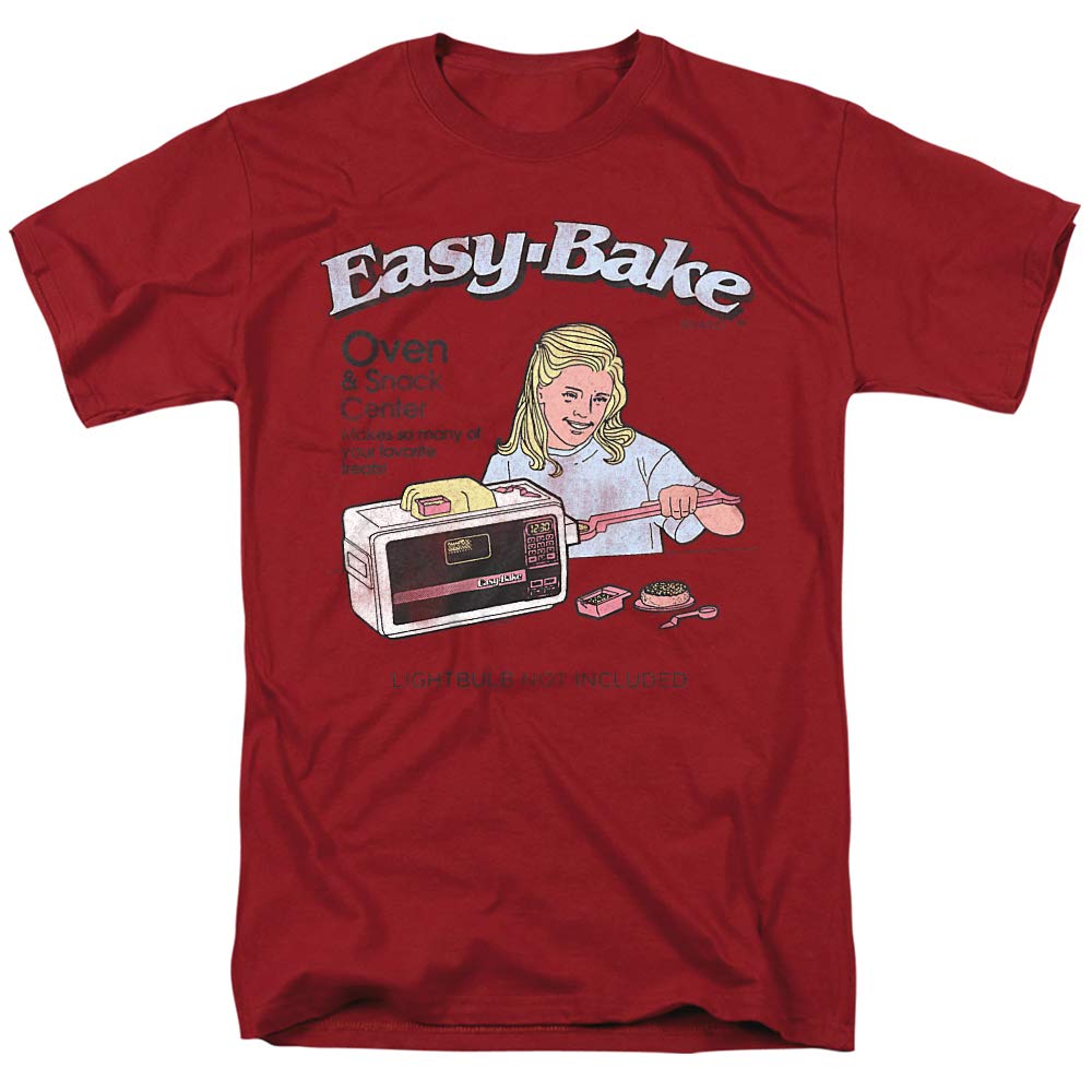 Easy Bake Oven Lightbulb Not Included - Funny Unisex T-Shirt for Men & Women | Baking Enthusiast Gift, Retro Kitchen Humor Apparel