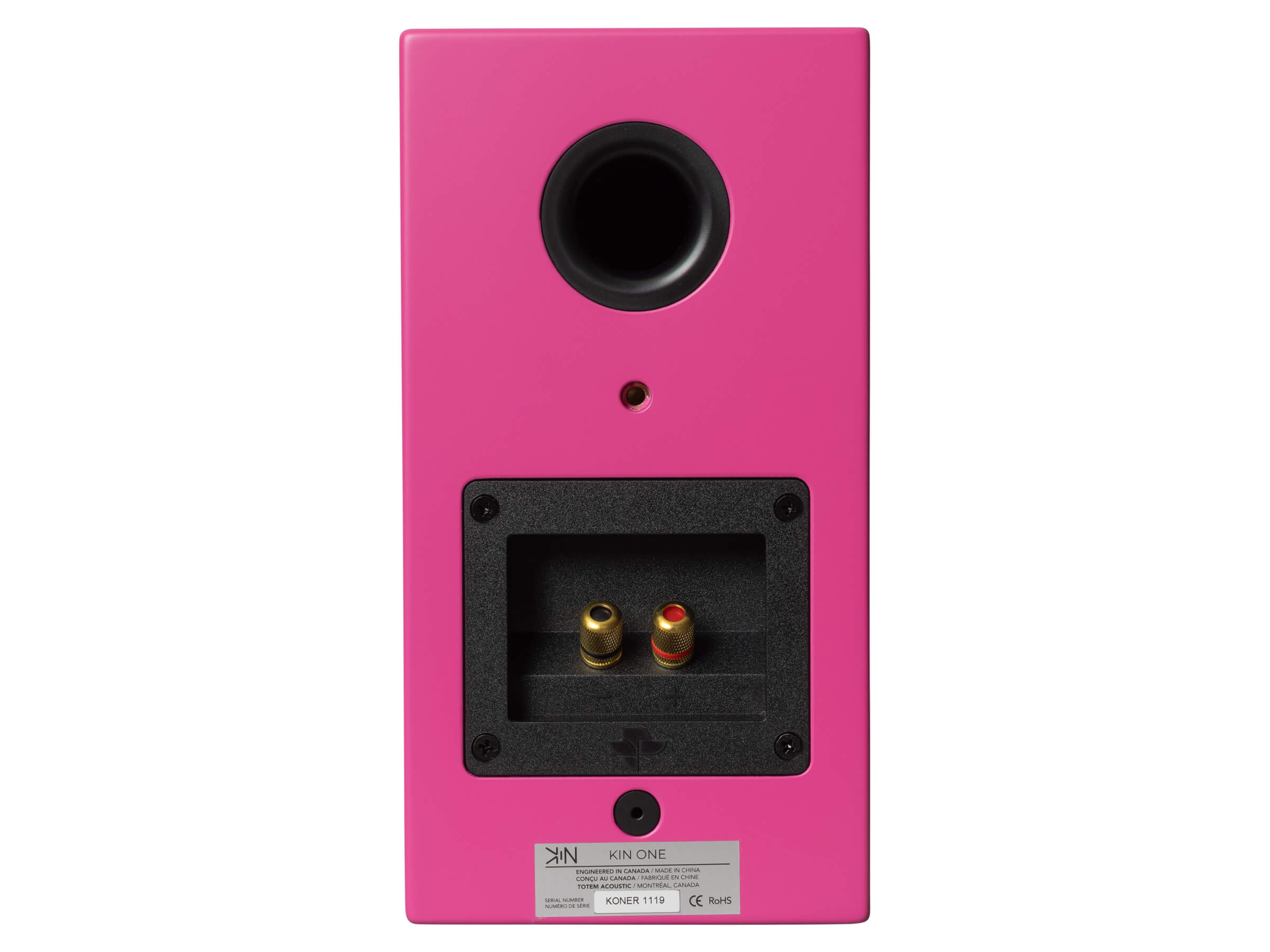 Totem Acoustic Kin One Bookshelf Speakers (Pair) - Premium Hi-Fi Sound for Home Theater & Music Listening