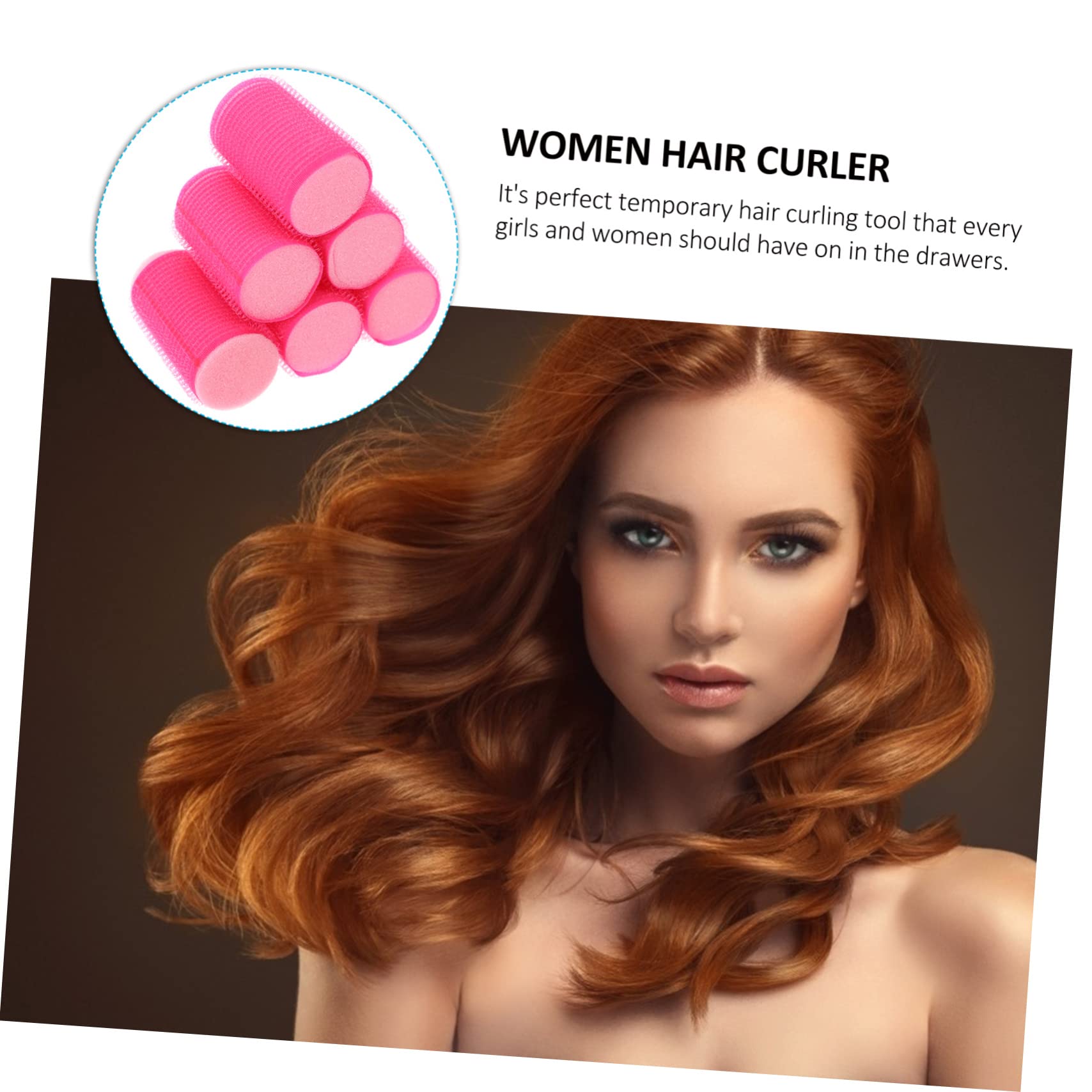 FOMIYES Hair Curler Sponge Rollers - Non-Tear Hair Styling Rollers for Curly Waves & Volume | Perfect for Home Salon, Wedding, Party & Daily Hairstyling