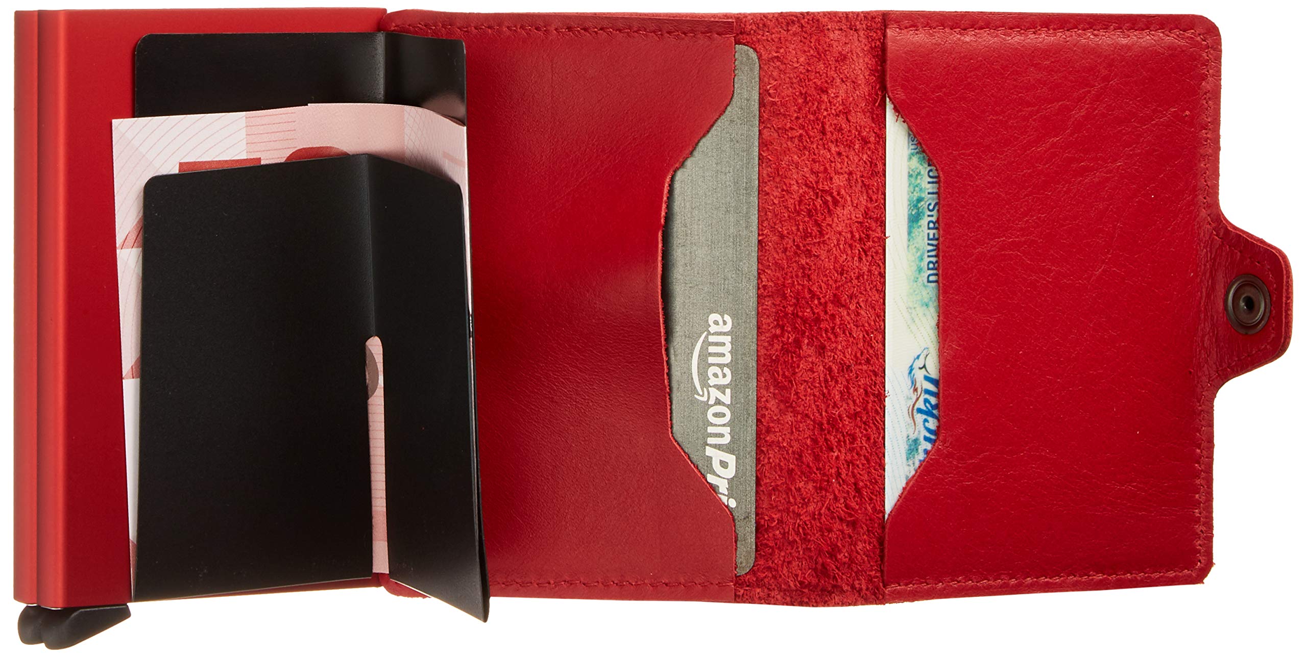 SECRID Twin Wallet - Premium Genuine Leather RFID Blocking Wallet for Men & Women - Holds 16 Cards - Perfect for Travel & Everyday Use