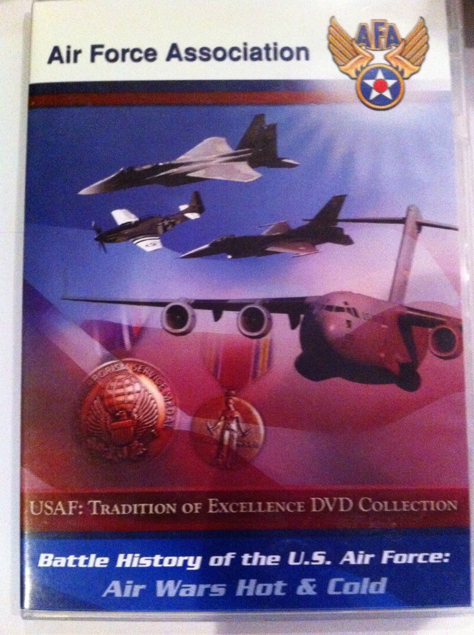 USAF Air Force Association Air DVD Collection - Battle History of US Air Force in Hot & Cold Wars | Military History Documentary | Perfect for Veterans, History Buffs & Aviation Enthusiasts