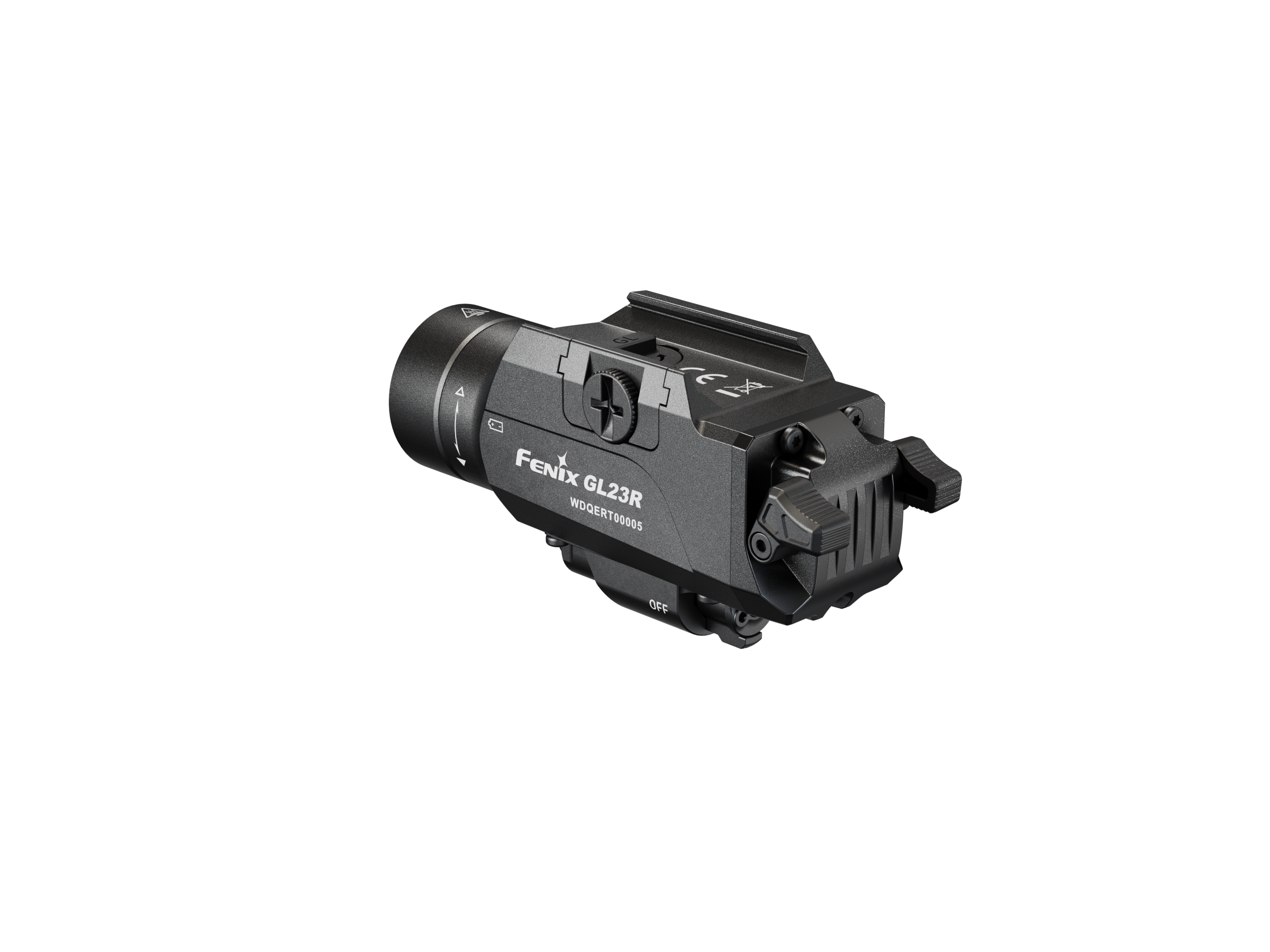 Fenix GL23R Tactical Green Laser Flashlight - High-Power 532nm Beam for Hunting, Airsoft & Outdoor Adventures